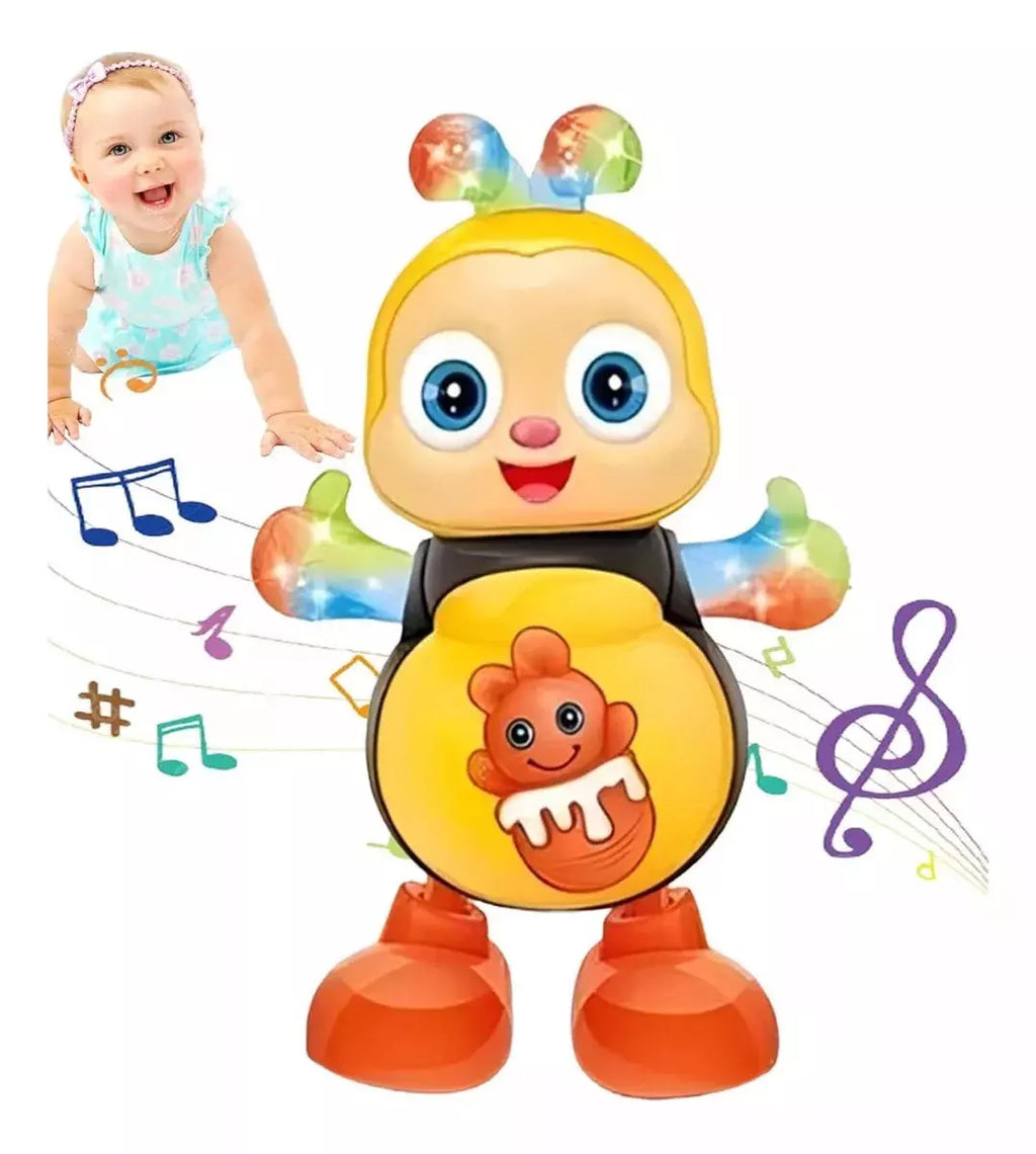 🐝 Juguete Abeja Bailarina con Música y Luces LED